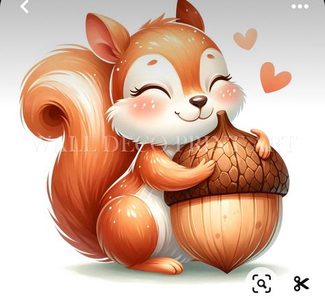 Cute Squirrel Art, Soft Sketch, Animal Clipart Free, Cartoon Squirrel, Squirrel Clipart, Sketch Cute, Fall Animals, Squirrel Illustration, Halloween Digital Art