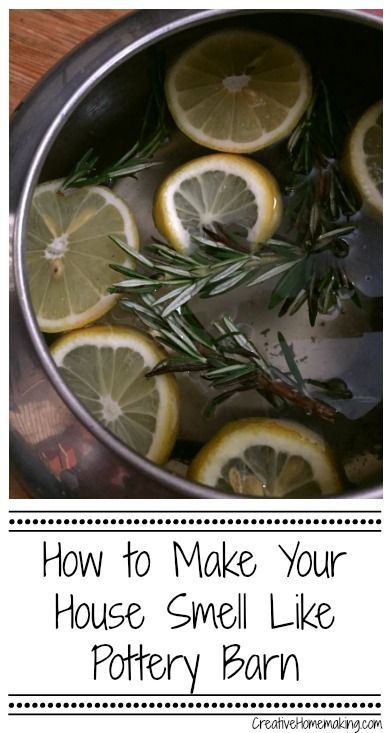 Smell Like Pottery Barn, Pottery Barn Hacks, Homemade Potpourri, Simmer Pot Recipes, Potpourri Recipes, Simmer Pot, House Smell Good, Vinegar Cleaning, Home Smell