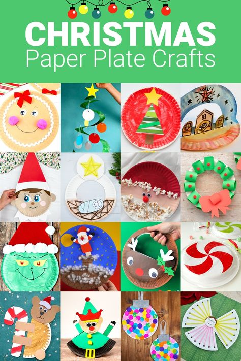 Looking for a festive activity that won't break the bank? Try one of these paper plate Christmas crafts kids will definitely enjoy! Paper Plate Christmas Crafts, Paperplate Christmas Crafts, Christmas Craft Activities, Paper Plates Crafts, Activities Middle School, Winter Crafts For Toddlers, Christmas Tree Hat, Paper Plate Crafts For Kids, Christmas Paper Plates