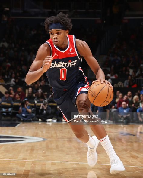 Bilal Coulibaly of the Washington Wizards dribbles the ball during... News Photo - Getty Images Capital One, Washington Wizards, Discover Music, Popular Sports, Royalty Free Video, Digital Archives, Philadelphia 76ers, Latest Images, Creative Video