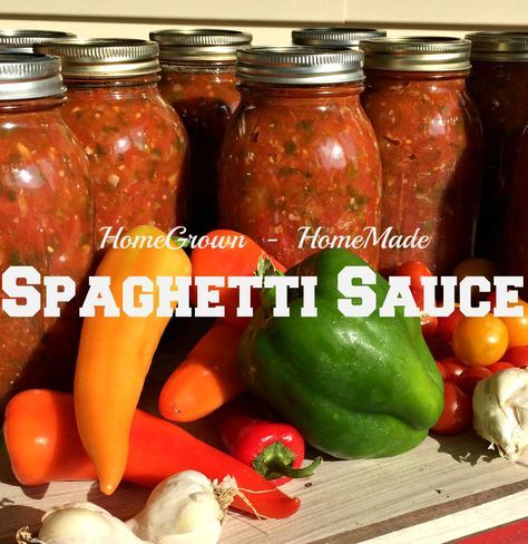 Spaghetti Sauce From Fresh Tomatoes, Canning Homemade Spaghetti Sauce, Homemade Canned Spaghetti Sauce, Sauce From Fresh Tomatoes, Canning Tomatoes Recipes, Homemade Spaghetti Sauce Recipe, Food For Health, Canned Spaghetti Sauce, Vegetable Spaghetti