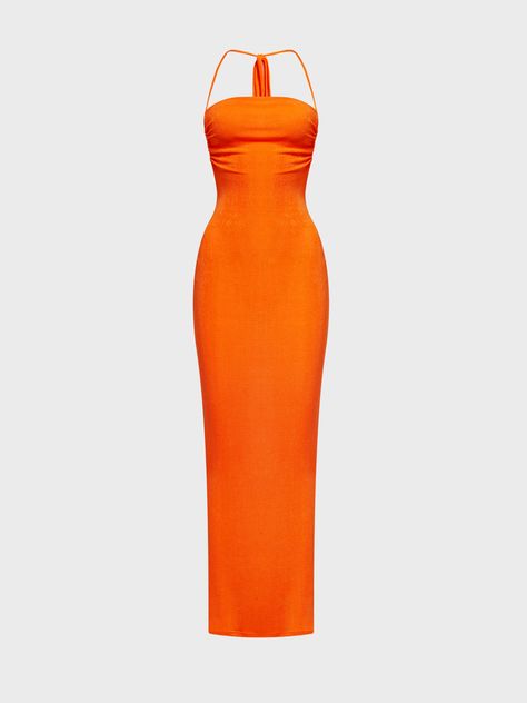 Buy Inexpensive Dresses at Kollyy online store, SPU: 48Q5DR3NF9CD, Color: Orange, Material:Polyester, Thickness:Regular. Orange Birthday Dress, Orange Short Dress, Orange Long Dress, Orange Red Dress, Orange Clothes, Orange Summer Dress, Orange Outfits, Blue Mittens, Inexpensive Dresses