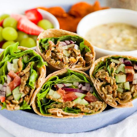 Spicy Lentil Wrap, Lentil Wraps, Wraps Recipes Easy, Butternut Squash Pasta Sauce, Lunch And Dinner Recipes, Lentil Bolognese, Homemade Tahini, Red Pepper Paste, Roasted Red Pepper Soup