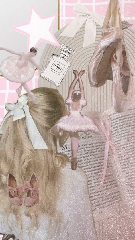 Ballet Wallpaper, Girl Dancer, Ballet Girl, Coquette Bows, Glitter Girl, Ballet Girls, Wallpaper Art, Music Wallpaper, Girl Wallpaper