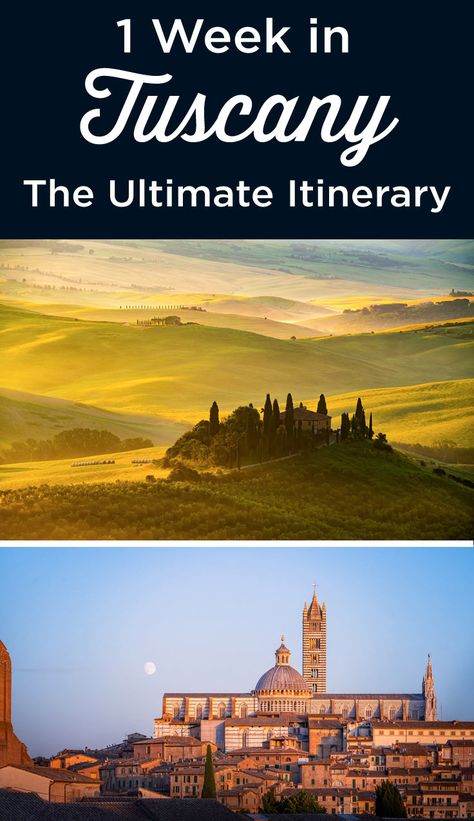 One week in Tuscany: Epic 6-7-8 Day Itinerary (1st Visit) Florence Cathedral, Amazing Hotels, Uffizi Gallery, San Lorenzo, Best Places To Visit, Train Travel, 8 Days, Travel Itinerary, One Week