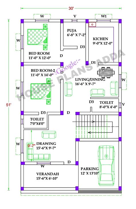 House With Parking, Stair Stringer Calculator, Architecture Fails, Building Drawing Ideas, Organization Structure, 30x50 House Plans, Building Construction Materials, West Facing House, Budget House Plans