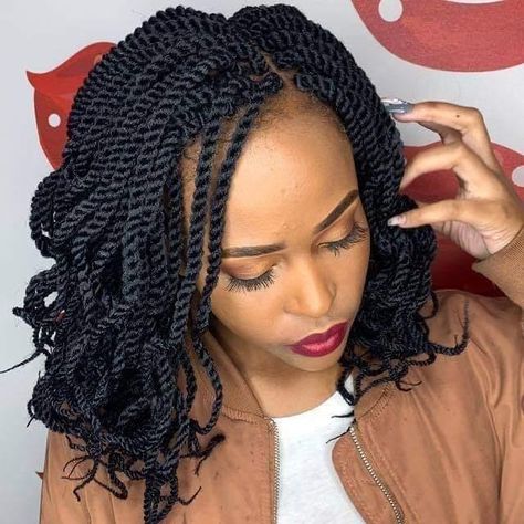 Bob Cuts Hair Salon on Instagram: “Turn Heads with this Stunning Mambo Twist for only R700+ Get R50 Off All Gel Nails❤️😍💋 Find us at the following locations: JOHANNESBURG 📍…” Mambo Twist Hairstyles, Mambo Twist Crochet Style, Hair For Kids, Marley Braiding Hair, Hair Braiding Salon, Senegalese Twist Crochet Hair, Twist Braiding Hair, Mambo Twist, Short Scene Hair