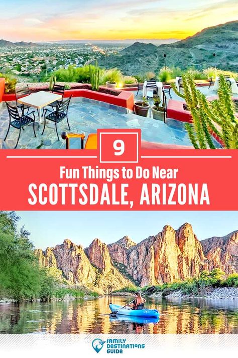 9 Fun Things to Do Near Scottsdale, AZ: Best Places to Visit Nearby! Things To Do In Scottsdale, Traveling America, Arizona Restaurants, Arizona Vacation, Usa Travel Guide, Hot Air Balloon Rides, Arizona Travel, Scottsdale Arizona, Usa Travel Destinations