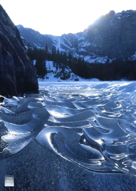 Frozen Waves, Colorado Lakes, Ice Sculptures, Go Outdoors, Frozen In Time, Get Outdoors, Rocky Mountain National, Rocky Mountain National Park, Go Outside