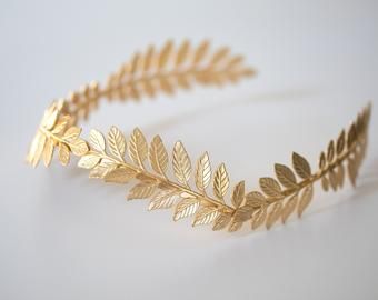 Gold Headpiece Aesthetic, Tiara Boho, Silver Leaf Headband, Greek Goddess Hairstyles, Boho Bridal Headband, Laurel Wreath Crown, Goddess Headband, Boho Bridal Headpiece, Wreath Crown