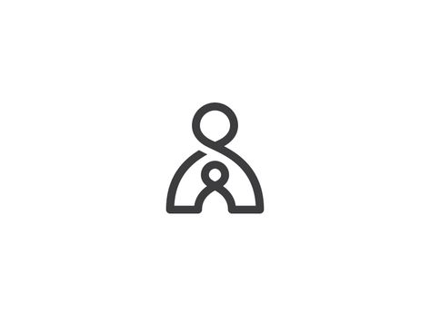 Parental control by Taras Boychik on Dribbble Family Logo, People Logo, Book Logo, People Icon, Simple Logo Design, Web Design Studio, Crown Logo, Health Logo, Brand Book