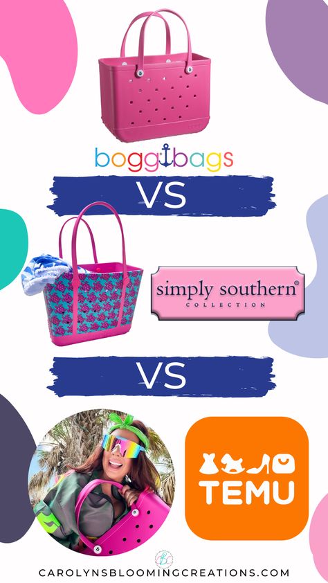 What You Need To Know About Bogg Bags + Dupes — DIY Home Improvements Carolyn's Blooming Creations Bogg Bag Size Comparison, Diy Home Improvements, Ace Hardware Store, Bag Accessories Diy, Bogg Bag, Travel Must Haves, Utility Bag, Camping Bag, Home Improvements