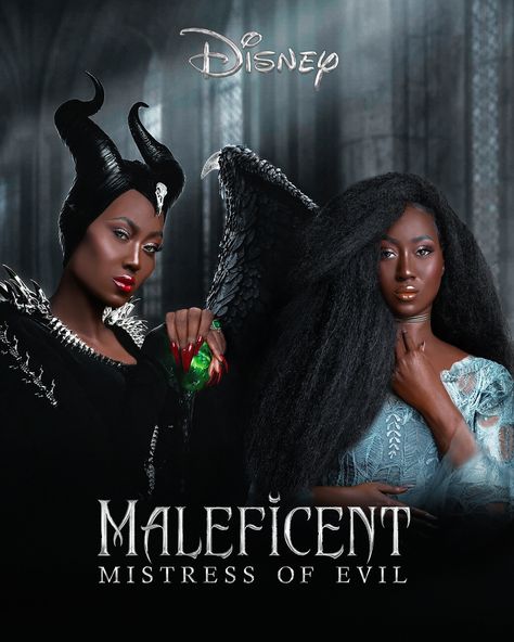 Photographer Transforms Herself Into Disney Princesses To Show Young Black Girls That Representation Matters Black Disney Princess, Princess Movies, Black Princess, Princess Cosplay, Black Artwork, Young Black, Black Women Art, Maleficent, Disney Princesses