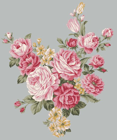 Textile Design Flower, Rose Flower Png, Flower Border Png, Botanical Flower Art, Ajrakh Prints, Vintage Flowers Wallpaper, Border Png, Digital Flower, Png Flower