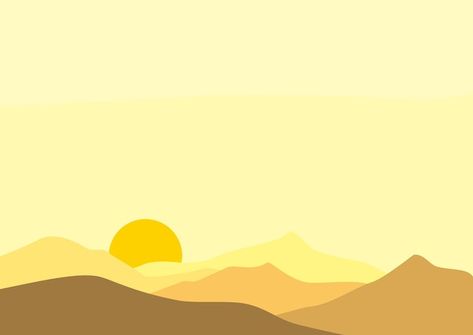 Sunrise mountains background Premium Vec... | Premium Vector #Freepik #vector #background #gold #design #sun Mountains Background, Sun Background, Sunrise Mountain, Mountain Background, Bg Design, Cabin Signs, Background Gold, Art Things, Vector Background