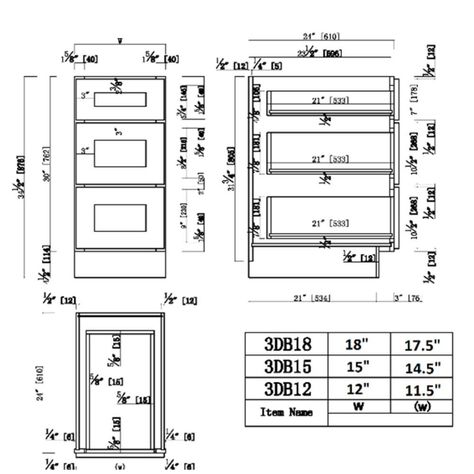 Design House 561464 Brookings Unassembled Shaker Drawer Base Kitchen Cabinet 18x34.5x24, White - Walmart.com - Walmart.com Cabinets Measurements, Kitchen Cabinet Dimensions, Kitchen Cabinet Sizes, Kitchen Cabinet Plans, Building Kitchen, Crockery Cabinet, Stock Kitchen Cabinets, Building Kitchen Cabinets, Rental Ideas