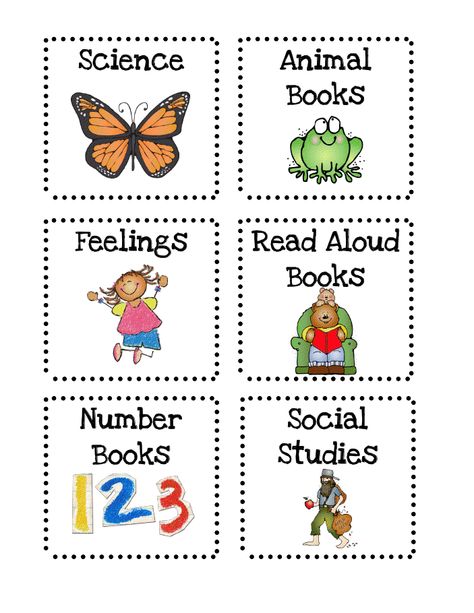 Book Labels Freebie Preschool Classroom Labels, Book Basket Labels, Classroom Library Labels, Library Signage, Toy Labels, Book Bin, Book Bin Labels, Library Labels, Basket Labels