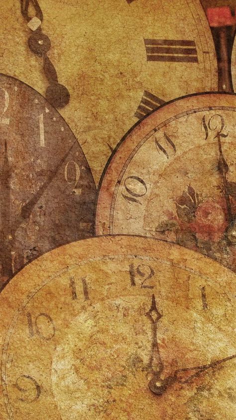 Antique Clocks Vintage, Iphone Clock, Cottagecore Prints, Wallpaper Clock, Iphone Wallpaper Clock, Iphone 6 Plus Wallpaper, Antique Phone, Antique Wallpaper, Clock Wallpaper