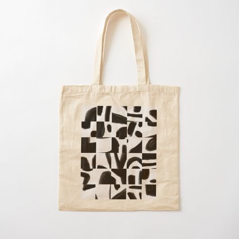 Block Printing Diy, Modern Texture, Minimal Shapes, Pattern Modern, Block Printing, Beach Bags, White Gifts, Shopper Bag, Printed Tote Bags