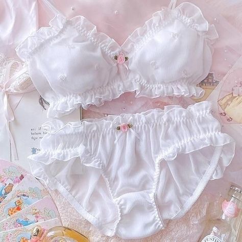 Dr Mundo, Decorated Bras, Kawaii Swimsuit, Deer Doll, Cute Bras, Cotton Bras, Cute Lingerie, Kawaii Dress, Kawaii Aesthetic