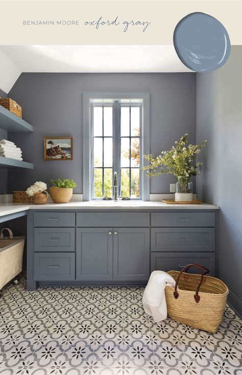 Benjamin Moore 2020 Color Trends - Favorite Paint Colors Blog Bria Hammel Interiors, Bria Hammel, Light Paint Colors, Blue Gray Paint Colors, Home Paint, Blue Gray Paint, Cabinet Paint Colors, Gray Cabinets, Favorite Paint Colors