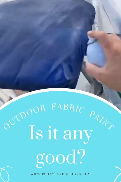 outdoor fabric spray paint Spray Paint Upholstery, Outdoor Fabric Paint, Outdoor Spray Paint, Painted Outdoor Furniture, Best Spray Paint, Fabric Spray Paint, Paint Upholstery, Fabric Paint Diy, Fabric Painting Techniques