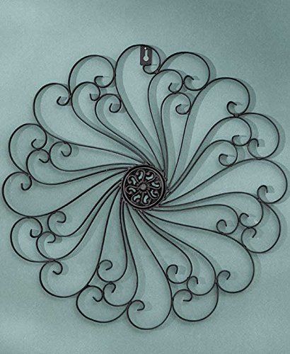 Tree Wall Art Diy, Patio Wall Art, Wall Medallion, Metal Tree Art, Wrought Iron Wall Decor, Wrought Iron Design, Rod Iron, Wrought Iron Decor, Iron Design