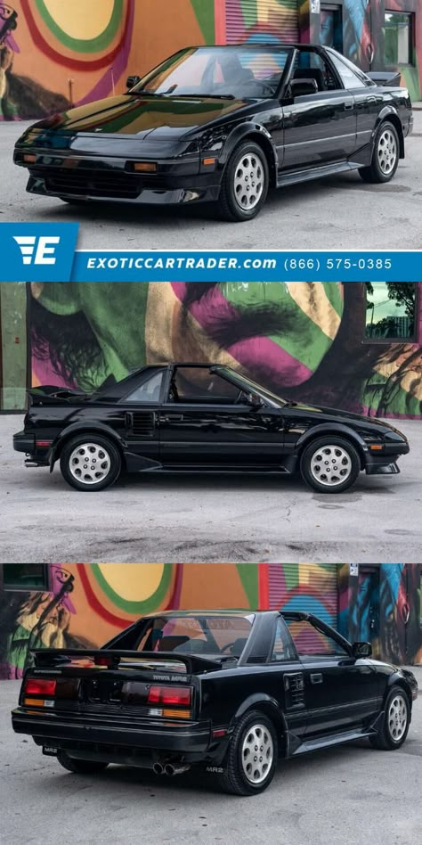 Toyota Mr2 Supercharged, 1986 Toyota Mr2, Toyota Mr2 Aw11, Mr2 Toyota, Mr2 Sw20, 80s Cars, Mr 2, Tacoma Truck, Car Deco