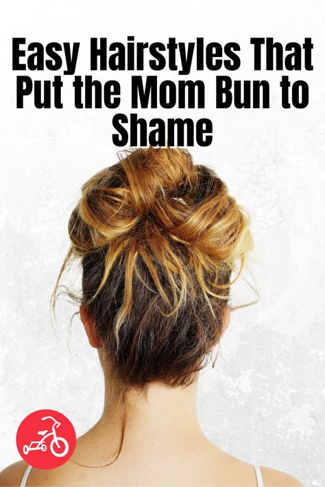 Easy Mom Hairstyles Curly Hair, Mom Hair Do, Second Day Updo Easy Hairstyles, Hairstyles For New Moms, Easy Updos For Moms, Quick Casual Updo, Long Mom Hairstyles, Everyday Mom Hairstyles, Quick Mom Hairstyles Shoulder Length