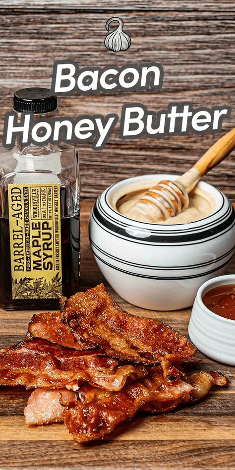 This Bacon Honey Butter combines the savory goodness of crispy bacon with the sweet allure of whipped honey. It's a versatile spread that adds a burst of flavor to any dish, including breakfast toast, dinner rolls, or even grilled veggies. Honey Bacon, Bacon Butter, Appetizers Ideas, Pesto Recipes, Flexitarian Recipes, Spreads Recipes, Savory Recipe, Whipped Honey, Honey Toast