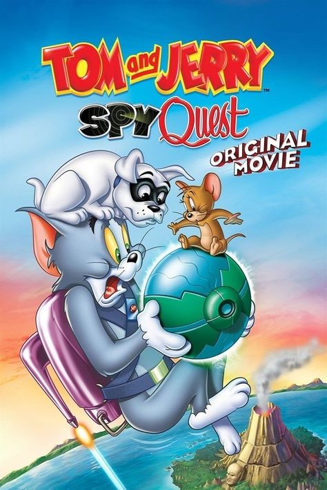 Tom And Jerry Movies, Jonny Quest, Ni No Kuni, Kids Hooded Towels, Evil Cat, Tom And Jerry Cartoon, New Inventions, Animation Movie, Movie Wallpapers