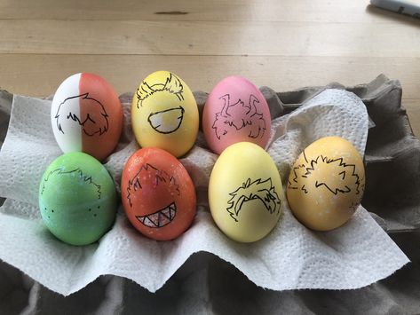 Coloring Eggs, Levi Ackerman, My Family, Boku No Hero Academia, Hero Academia, My Hero Academia, Easter Eggs, Doors, Easter