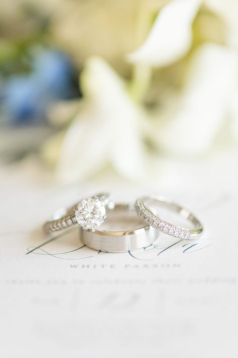 Wedding Bands Pictures Ring Shots, Wedding Bands Photography Ring Shots, Wedding Detail Photos Ring Shots, Ring Detail Shots Wedding, Simple Wedding Detail Photos, Wedding Day Ring Photos, Reception Detail Photos, Detail Shots Wedding Photography, Wedding Ring Detail Shots