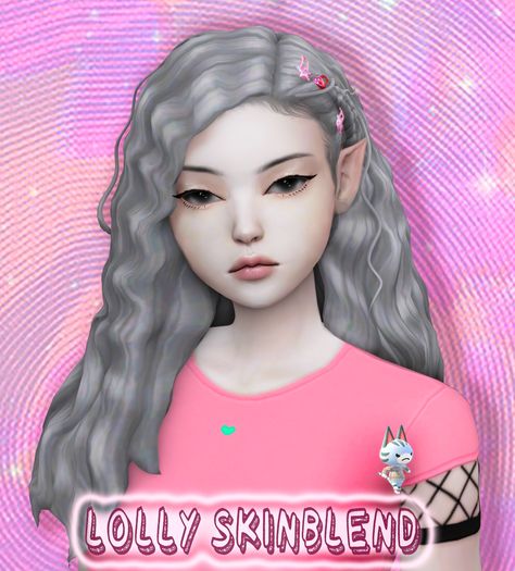 Emily CC Finds — atomiclight: Lolly Skinblend (FaceSkin)... Maxis Match Face, Sims4 Dump, Sims Hairstyles, Face Overlay, The Sims 4 Skin, Pelo Sims, Skin Details, Sims 4 Cc Makeup, Sims 4 Body Mods