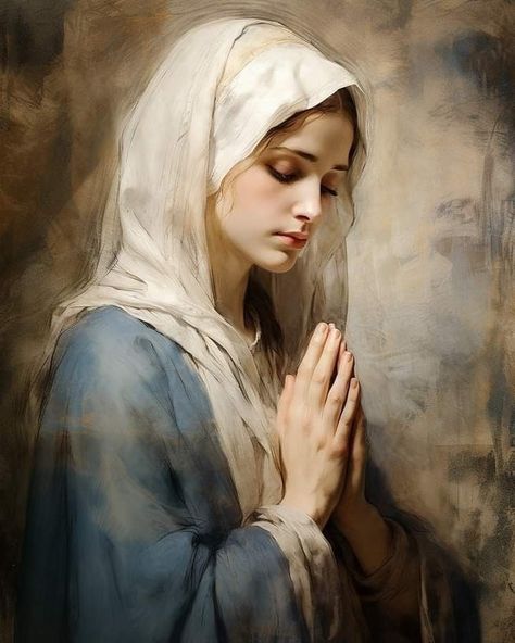 Mother Mary Pictures, Virgin Mary Art, Mother Mary Images, Images Of Mary, Religious Pictures, Mama Mary, Mother Art, Jesus And Mary Pictures, Catholic Images