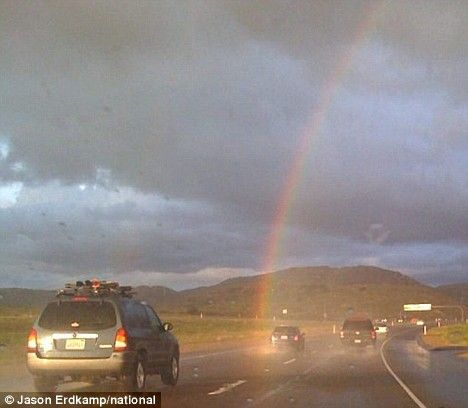 The end of the rainbow.... End Of The Rainbow, Rainbow Photo, First Then, End To End, The Judge, Amazing Pictures, Pot Of Gold, Rainbow Baby, Coffee House