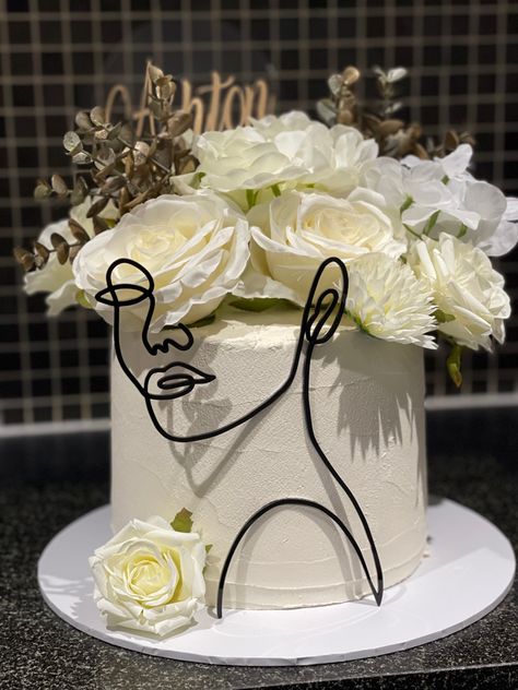 Acrylic Face, Yummy Cakes, Pin Up, Cake