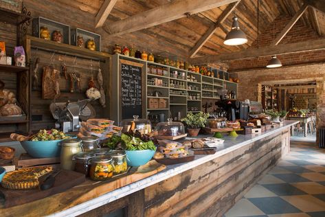 Shed Conversion Ideas, Farm Shop Ideas, Barn Cafe, Farm To Table Restaurant, Farm Hotel, Feasting Table, Farm Cafe, Farm Restaurant, Soho Farmhouse