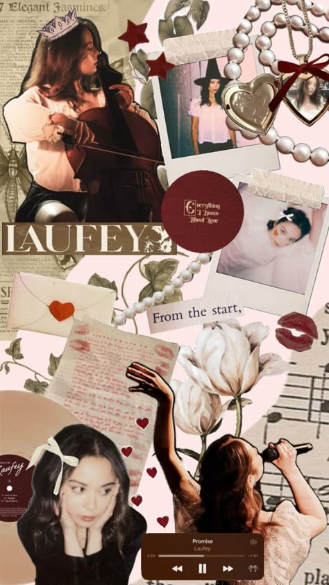 Laufey Aesthetic Wallpaper, Love Core Aesthetic Wallpaper, Laufey Core Aesthetic, Laufey Aesthetic Core, From The Start Laufey, I Love Laufey, Laufey Icon, Lucy Core, Laufey Aesthetic