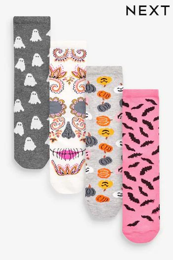 Hosiery | Tights & Socks | Next Official Site Black Pink Halloween, Cosy Socks, Best Duvet Covers, Halloween 4, Halloween Pattern, Pink Halloween, Kit Bag, Kids Socks, Halloween Patterns