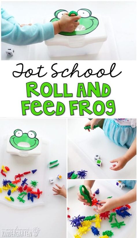 Frog Theme Preschool, Pond Activities, Pond Life Theme, Frogs Preschool, Tot School Themes, Pond Crafts, Frog Activities, Spring Themes, Pond Animals