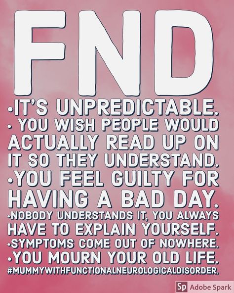 Fnd Awareness, Functional Neurological Disorder, Conversion Disorder, Disorder Quotes, Struggle Quotes, Invisible Disease, Awareness Quotes, Autonomic Nervous System, Neurological Disorders