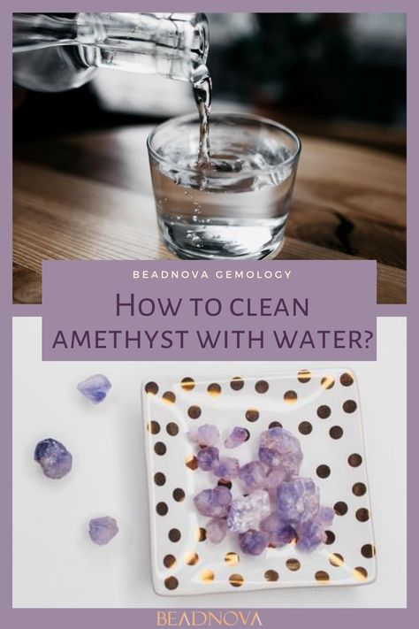 There are few ways to clean amethyst, use of water is one of the way. Let's check out how to clean amethyst with water. How To Charge Amethyst Crystal, How To Clean Gemstones, How To Cleanse Amethyst Crystal, Cleansing Amethyst Crystal, Amethyst Cleansing, How To Clean Amethyst Crystal, How To Use Amethyst Crystals, How To Clean Crystals, Manifesting Wealth