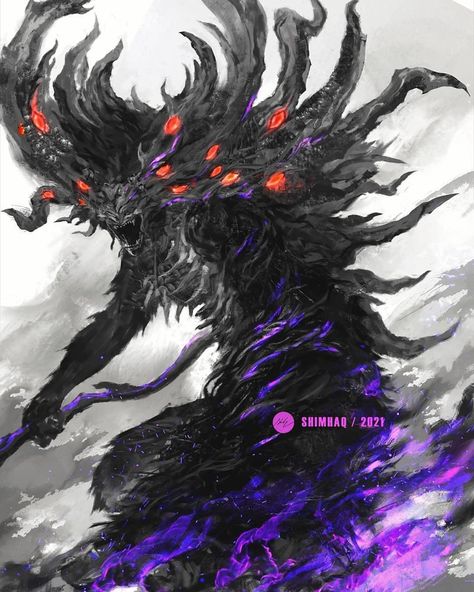 Manus Father Of The Abyss, Beast Creature, Dark Souls Art, Creature Artwork, The Abyss, 다크 판타지, Fantasy Monster, Fantasy Creatures Art, Dark Art Illustrations