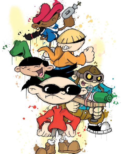 Code name: Kids next door artwork #codenamekidsnextdoor #kidsnextdoor #knd #cartoonnetwork #art #artist #illustration #drawing #draw… Cartoon Drawings Nickelodeon, Cartoon Network Characters Tattoo, Knd Cartoon Painting, Kids Next Door Wallpaper, Cartoon Network Logo 90s, Ed Edd And Eddy Background Art, Door Artwork, Early 2000s Cartoons, Kids Next Door