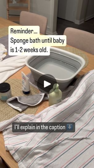 464K views · 10K reactions | 🛁 Don’t forget baby can’t get a bath in the baby tub until that umbilical stump falls off.
.
This usually happens when he/she is
1-2 weeks old
.
Before that you’ll want to do a sponge bath every 2-3 days.
.
Are you preparing for your first baby?
.
Comment “game plan” and I’ll dm you a link for my free class.
.
Here’s what you’ll learn in the 🎉FREE 🎉 class…
.
👉 How to get the most SLEEP from day one
.
👉 What to do before baby arrives if you’re planning to BREASTFEED
.
👉 How to understand your baby’s needs when all you hear is CRYING
.
👉 How to ensure baby’s SAFETY and keep up with the ever-changing guidelines
.
Having these foundational skills will completely transform your newborn experience, I promise.
.
🎉 Comment “PREPARED” and I’ll send you a link fo To Do Before Baby Arrives, Baby Tub, Newborn Bath, Baby Bath Tub, Foundational Skills, Before Baby, First Baby, Baby Bath, I Promise