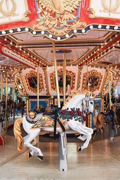 Carrusel Aesthetic, Carousel Aesthetic, Merry Go Round Horse, Nickelodeon Universe, Mary Go Round, Merry Go Round Carousel, Bloomington Minnesota, Carousel Animals, Rocking Horses