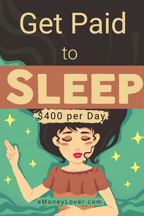 Get paid to sleep $400 per day... Proofreading Jobs, Best Online Jobs, Money Generator, Money Making Jobs, High Paying Jobs, Work From Home Opportunities, Social Media Jobs, Work At Home, Ways To Make Money