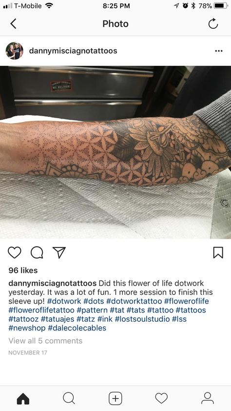 Flower Of Life Tattoo, Tattoo Sleeve Filler, Forearm Flower Tattoo, Tattoo Filler, Small Forearm Tattoos, Life Flower, Forearm Sleeve Tattoos, Muster Tattoos, Small Flower Tattoos