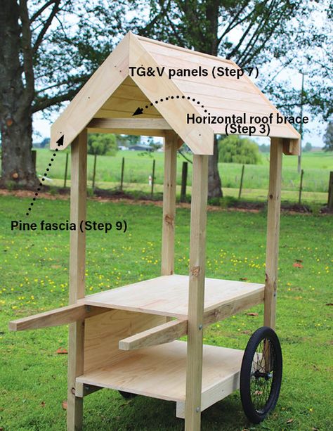 Fruit And Vegetable Stand Display, Vegetable Cart Design, Market Cart Diy, Roadside Egg Stand Cooler, Easy Roadside Egg Stand, Wooden Farmers Market Stand, Vegetable Stall Design, Diy Farmstand Market Stands, How To Build A Roadside Stand